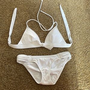 White Victoria’s Secret Bikini size S